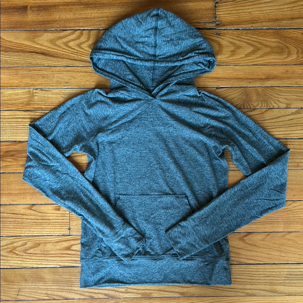 Outdoor Voices Green CloudKnit Hoody Sweatshirt - Small - Like New - Picture 3 of 4